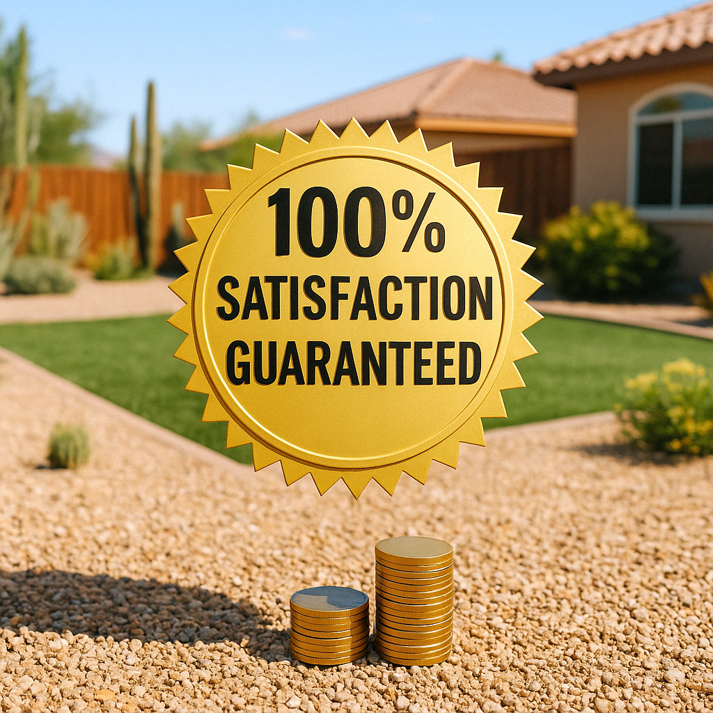 Satisfaction guarantee