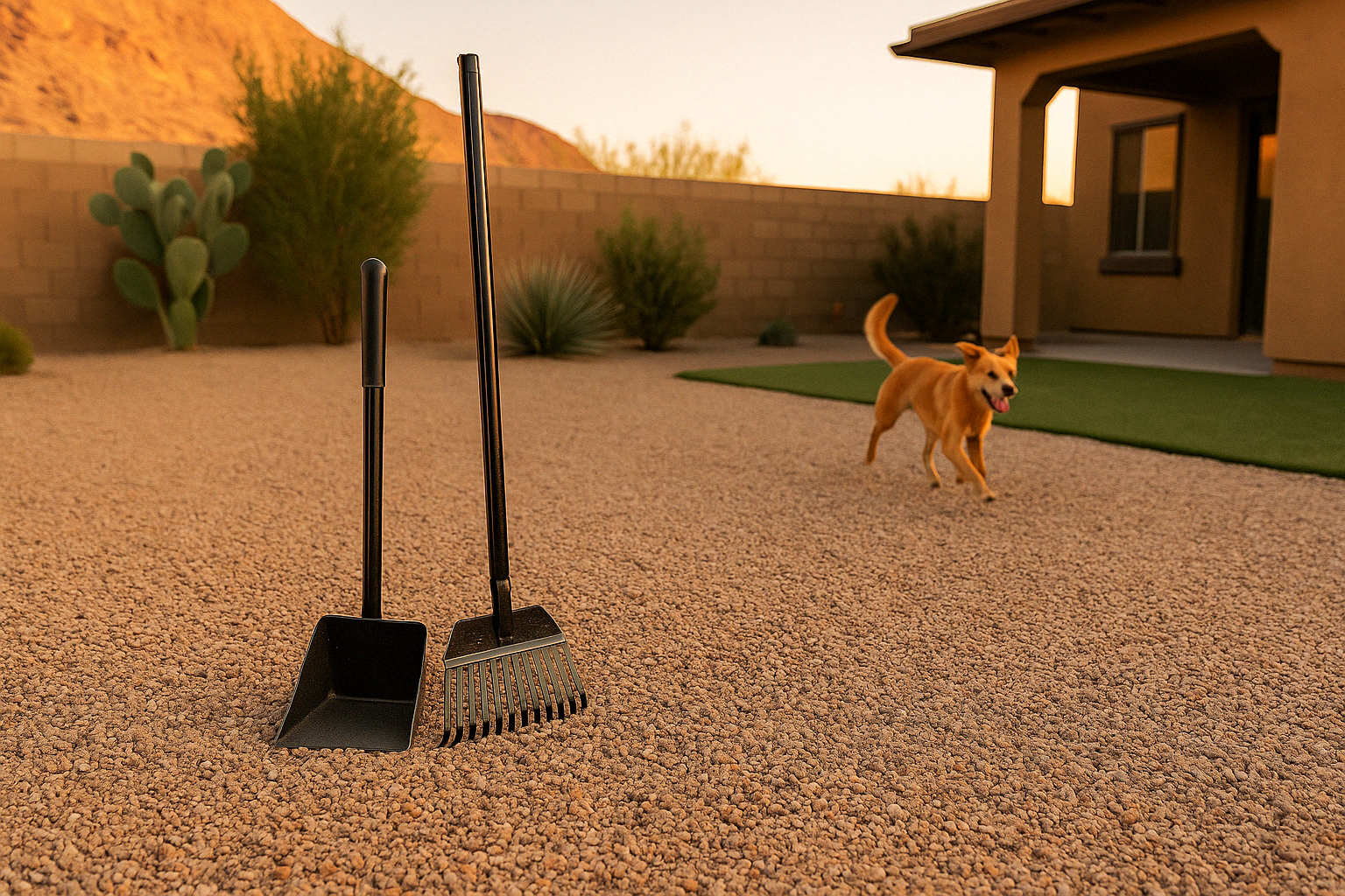 on demand dog waste removal